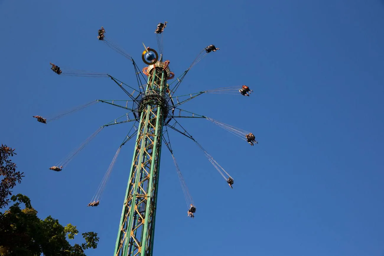 Tivoli Rides one day in Copenhagen