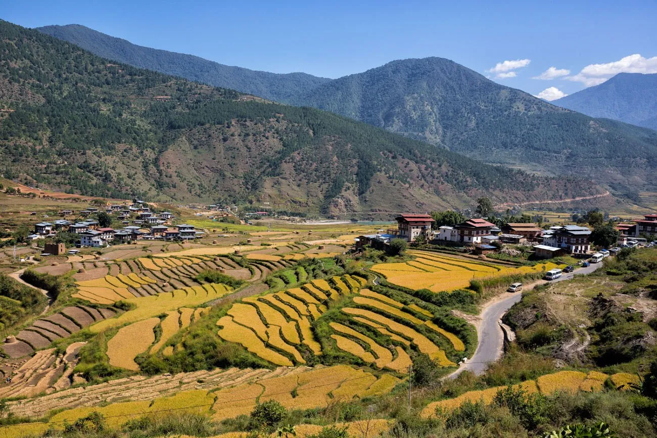 Punakha in October