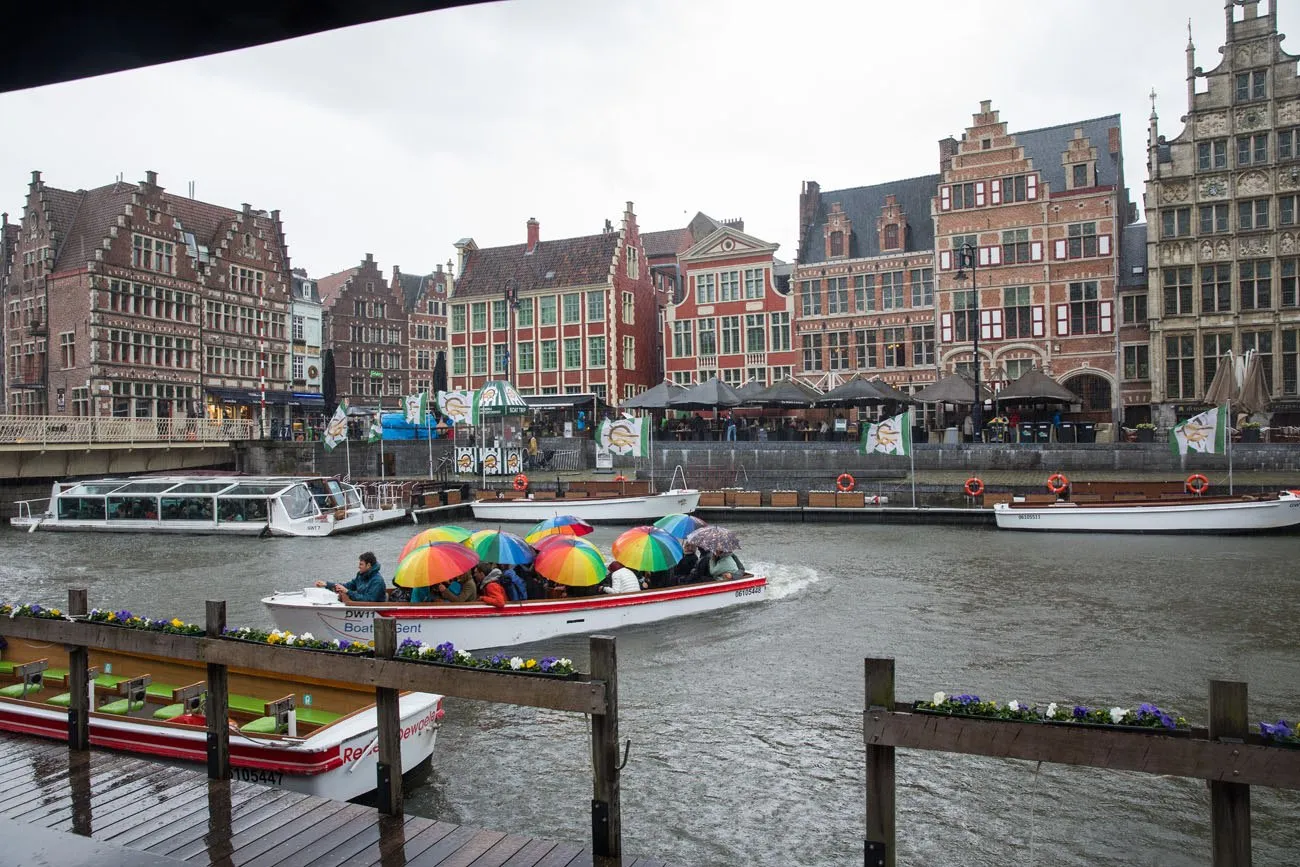 Boat Tour in the Rain