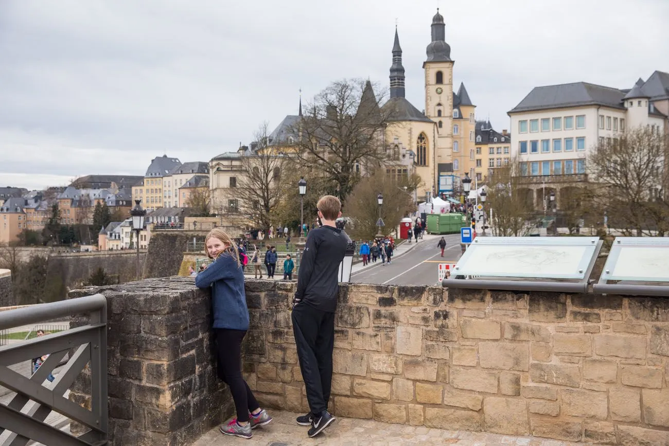 Luxembourg in April