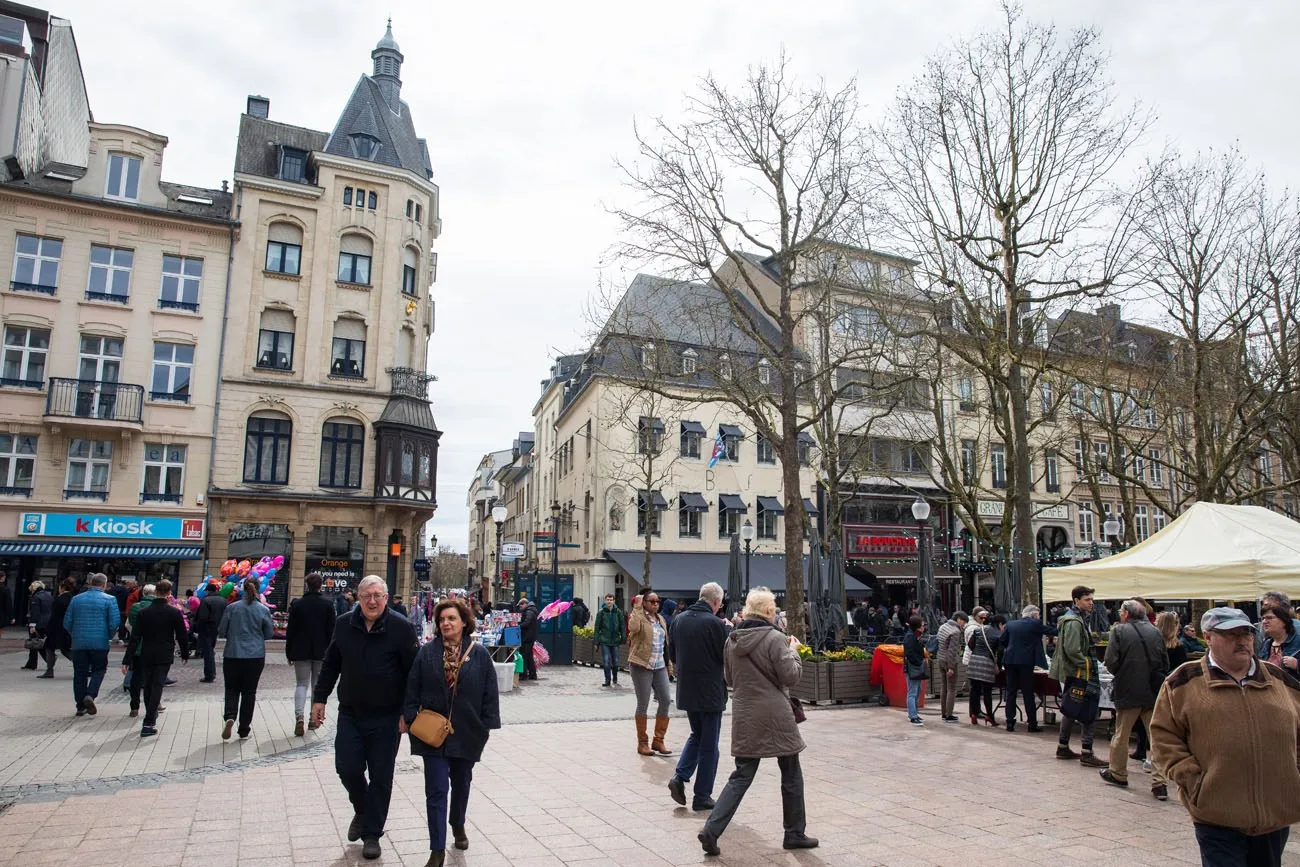 Place d'Armes Luxembourg