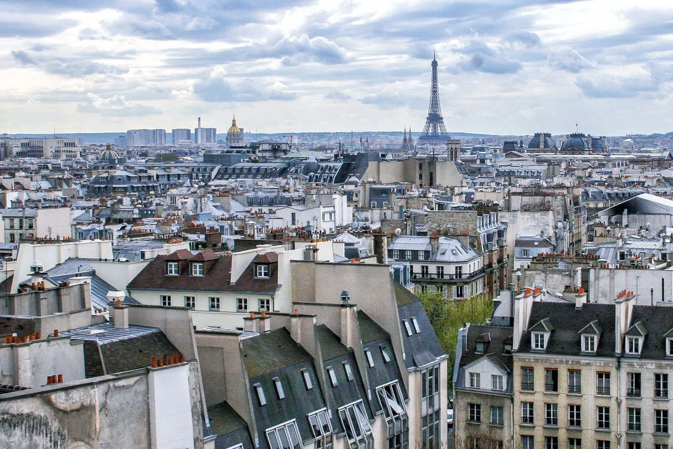 Pompidou Center View