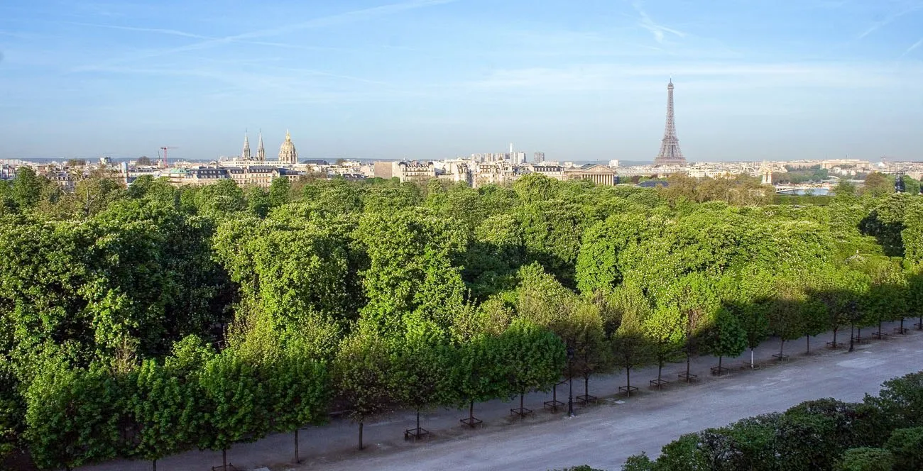 View of Eiffel Tower