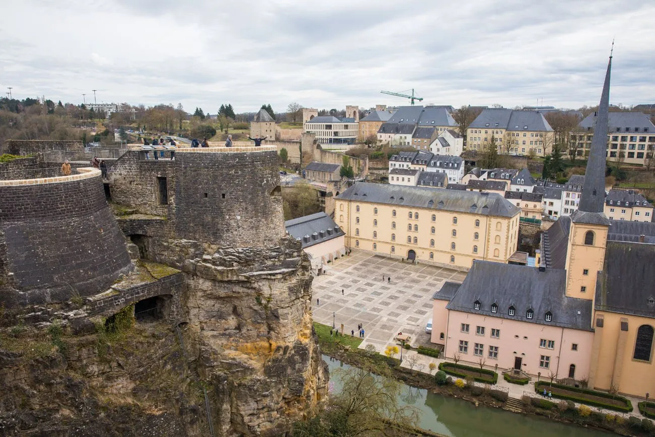 View of the Casemates