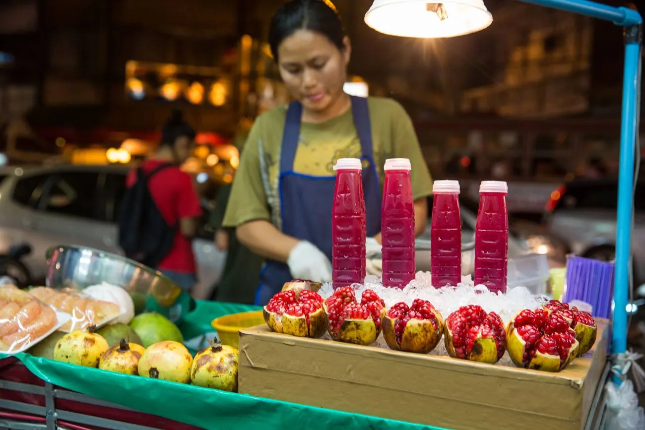 Fresh Pomegranate Juice