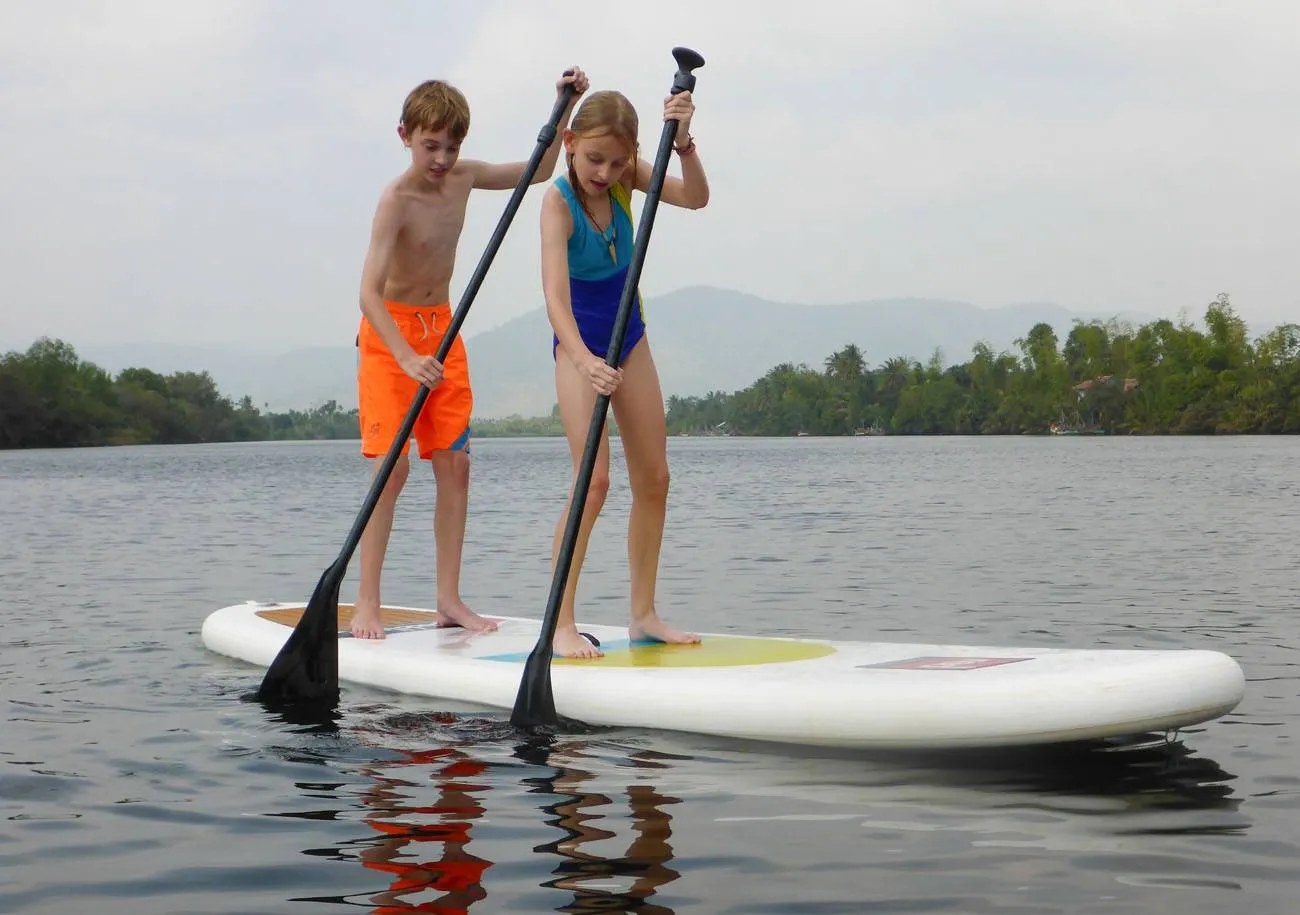 Paddleboarding Kampot