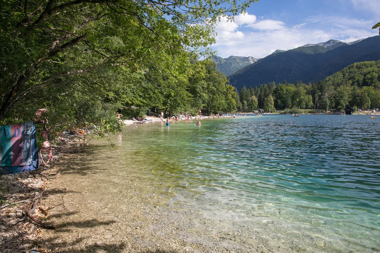 Lake Bohinj in July