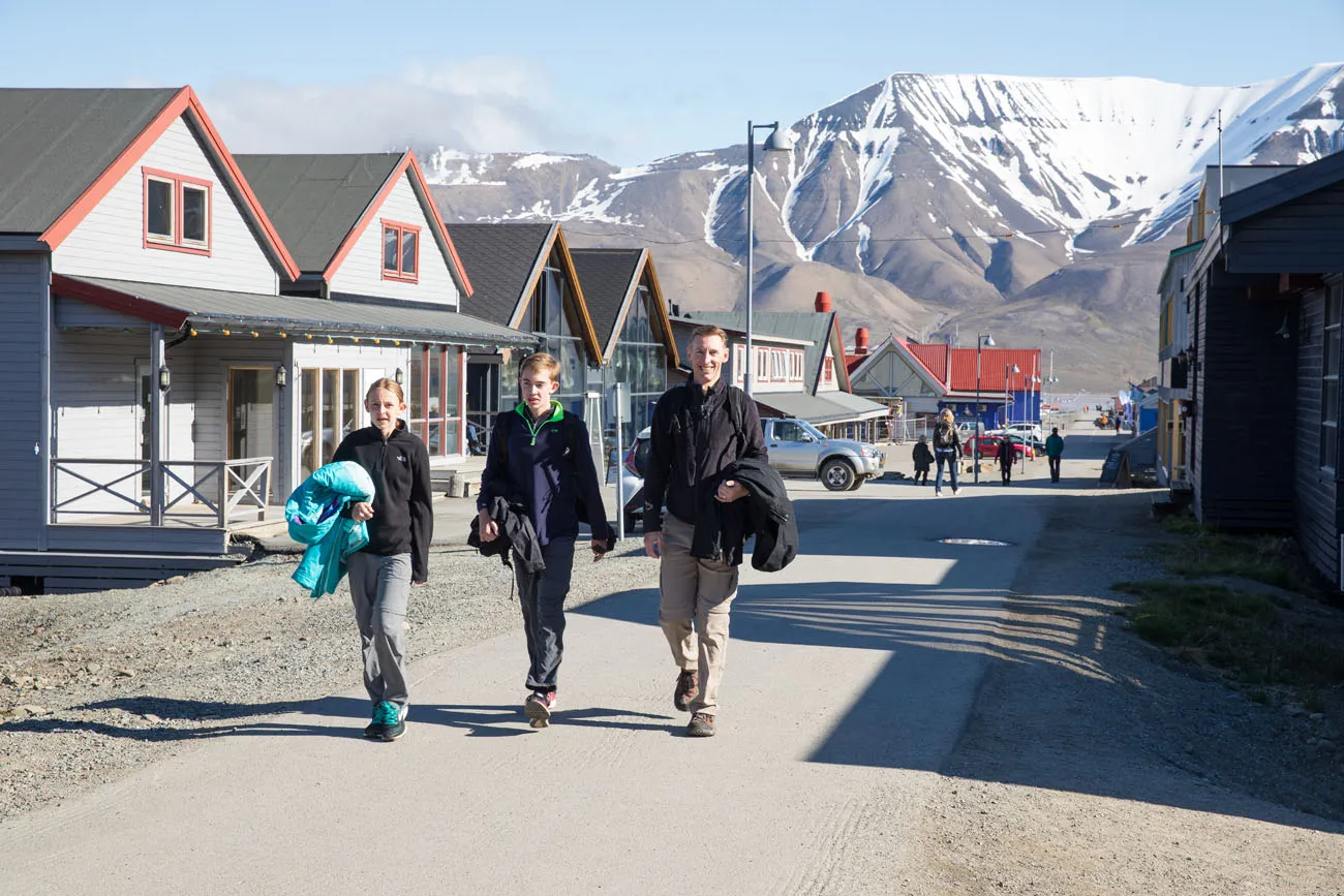 Longyearbyen in June