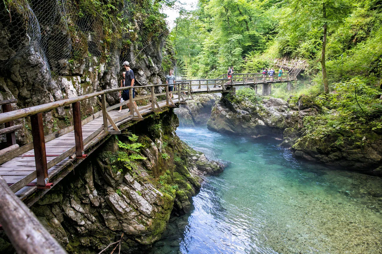 Vintgar Gorge Boardwalks