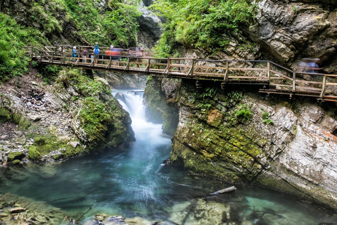 Vintgar Gorge Bridge