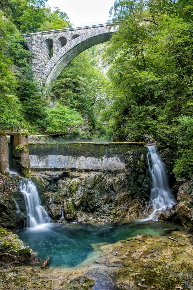 Vintgar Gorge Train Bridge