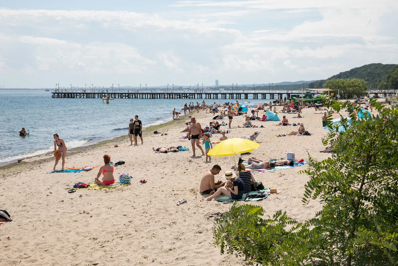 Orlowo Beach