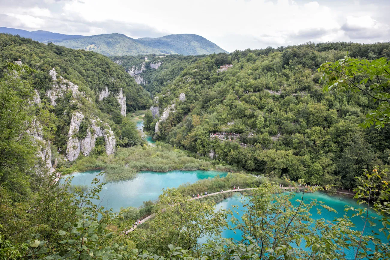 Plitvice View near Veliki Slap