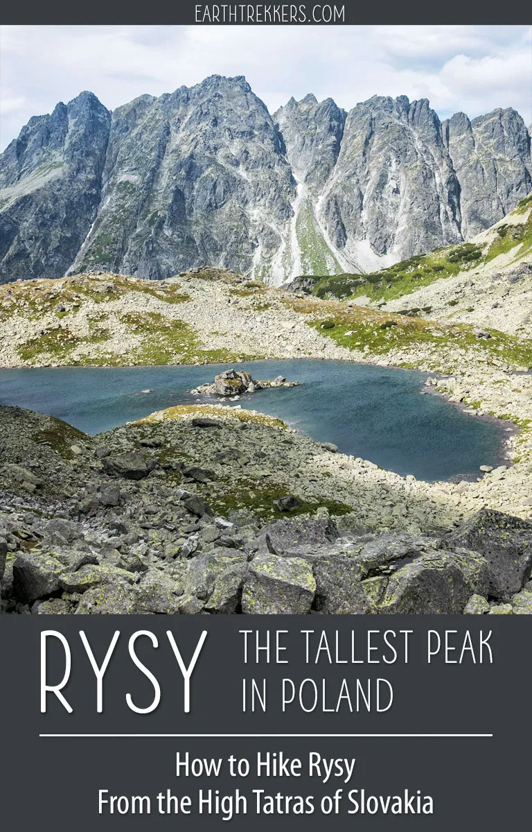 Rysy High Tatras Slovakia Hiking