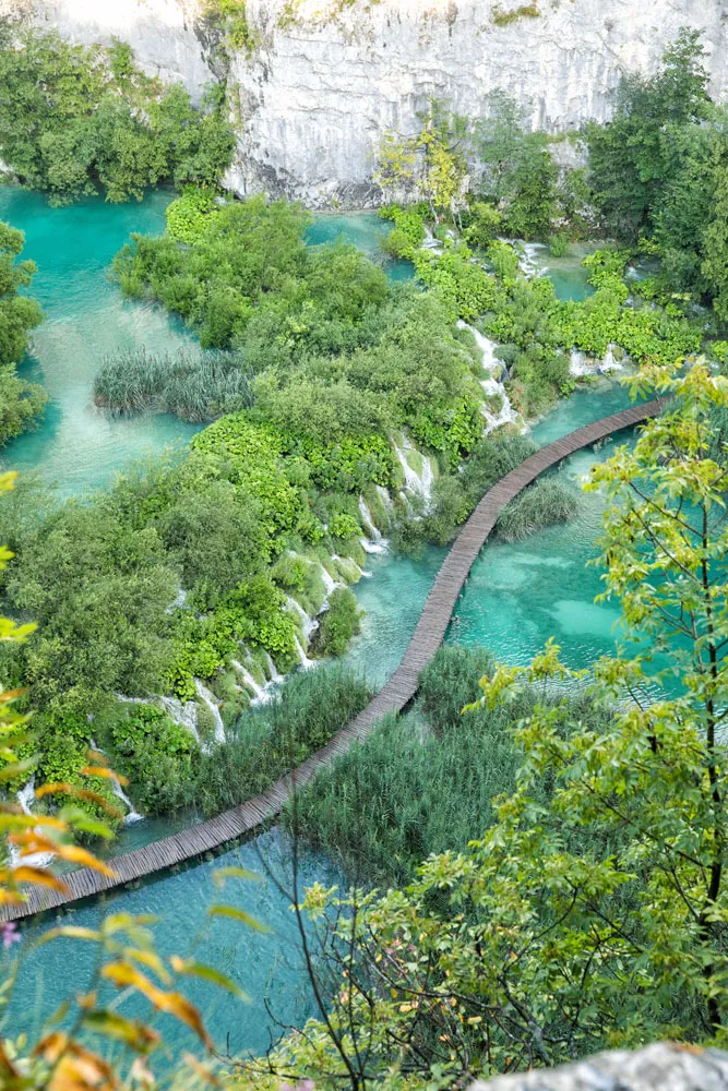 View over Plitvice