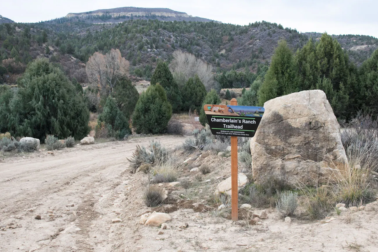 Chamberlains Ranch Trailhead