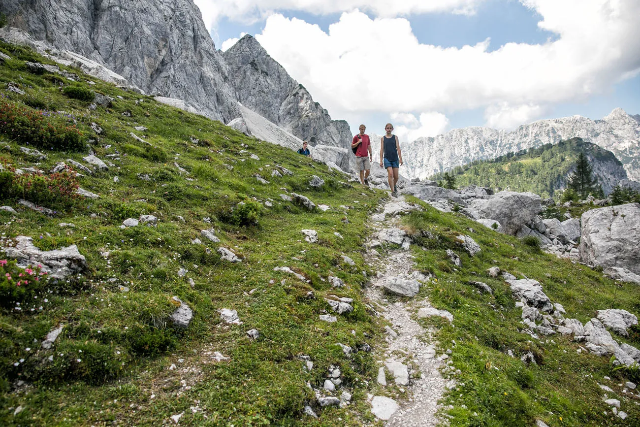 Hiking Vrsic Pass