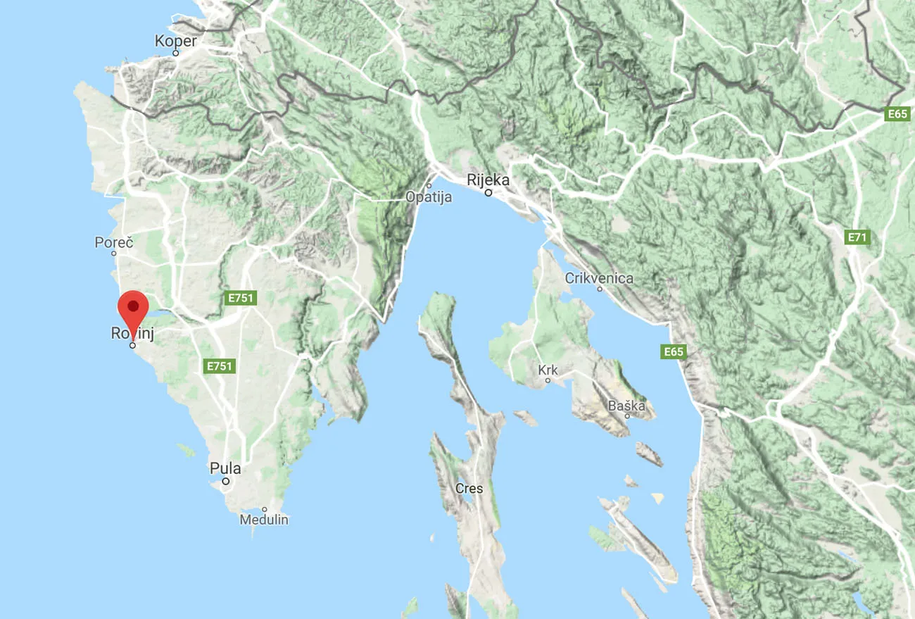 Rovinj Map | One Day in Rovinj