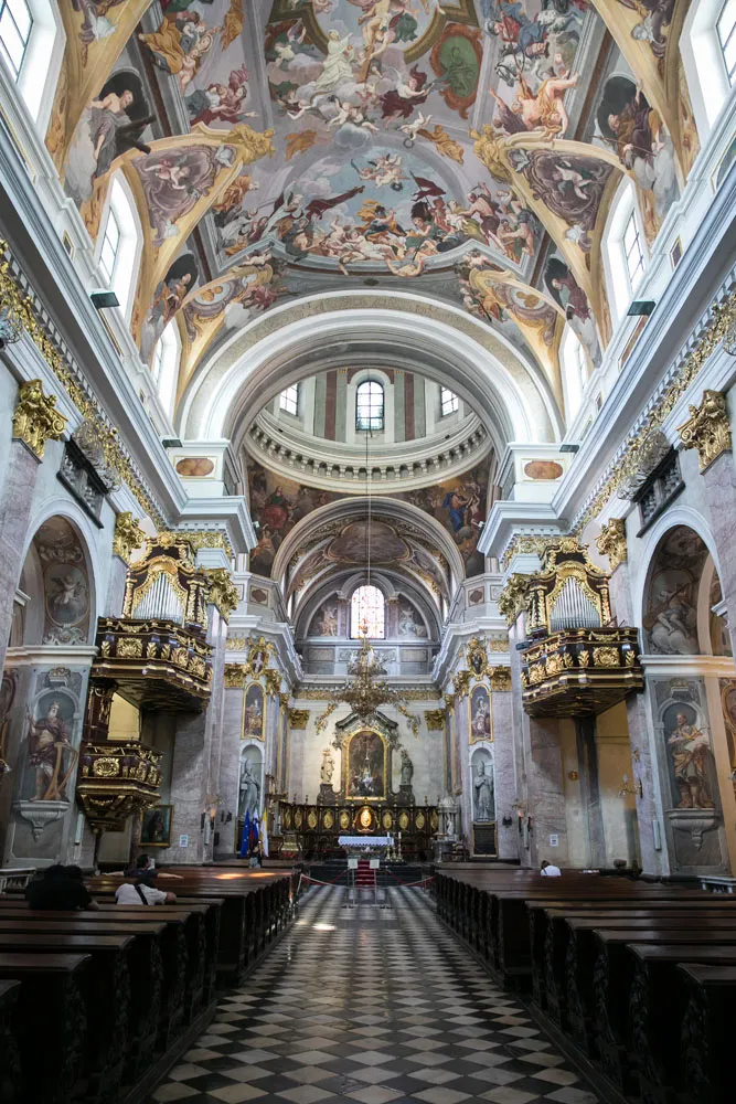 Inside St Nicholas Cathedral