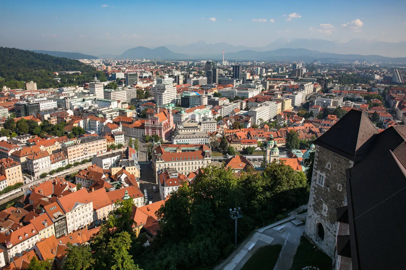 Ljubljana Castle View