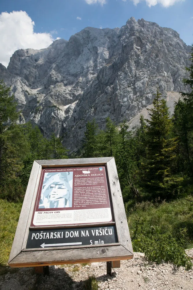 Face in the Stone Sign