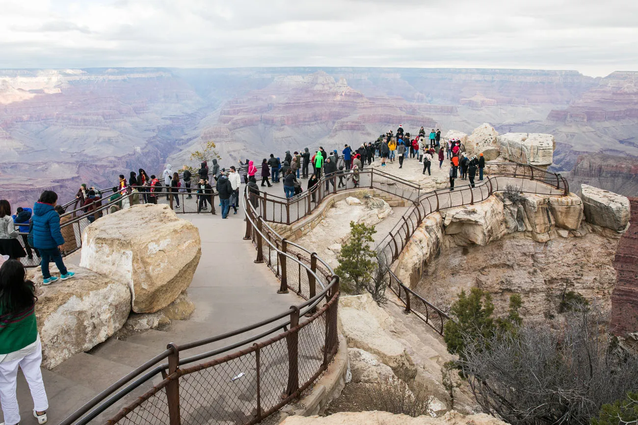 Mather Point South Rim viewpoints