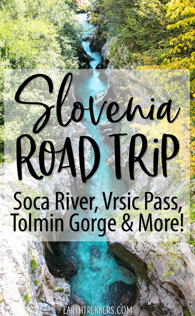 Slovenia Road Trip Soca River