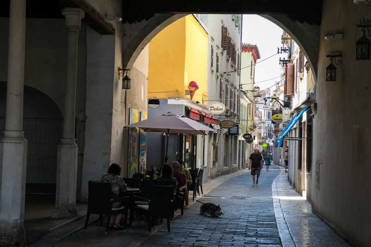 Strolling through Koper