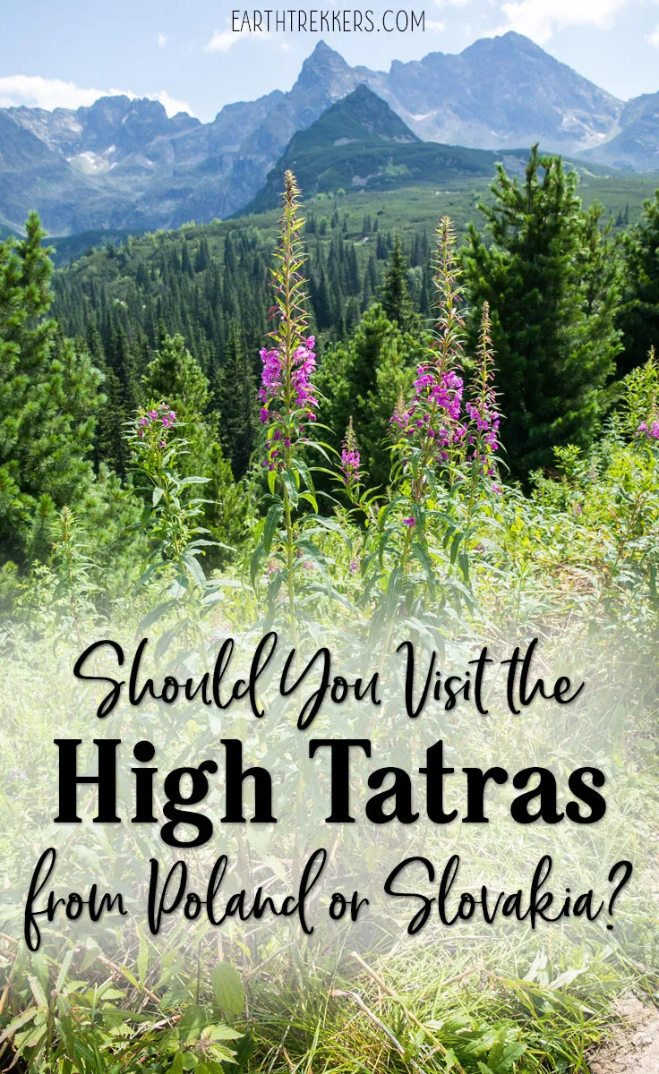 High Tatras Poland and Slovakia