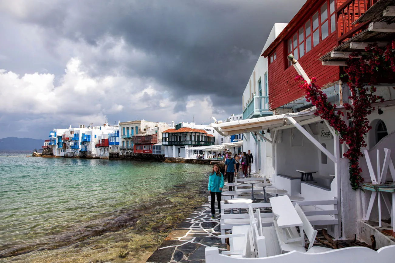 Little Venice in April | Best Things to Do in Mykonos