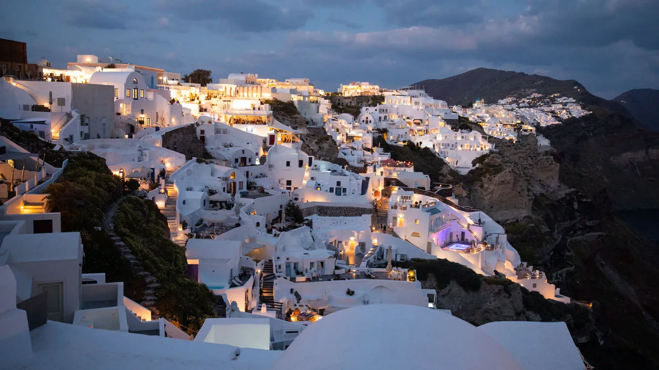 Oia at Night