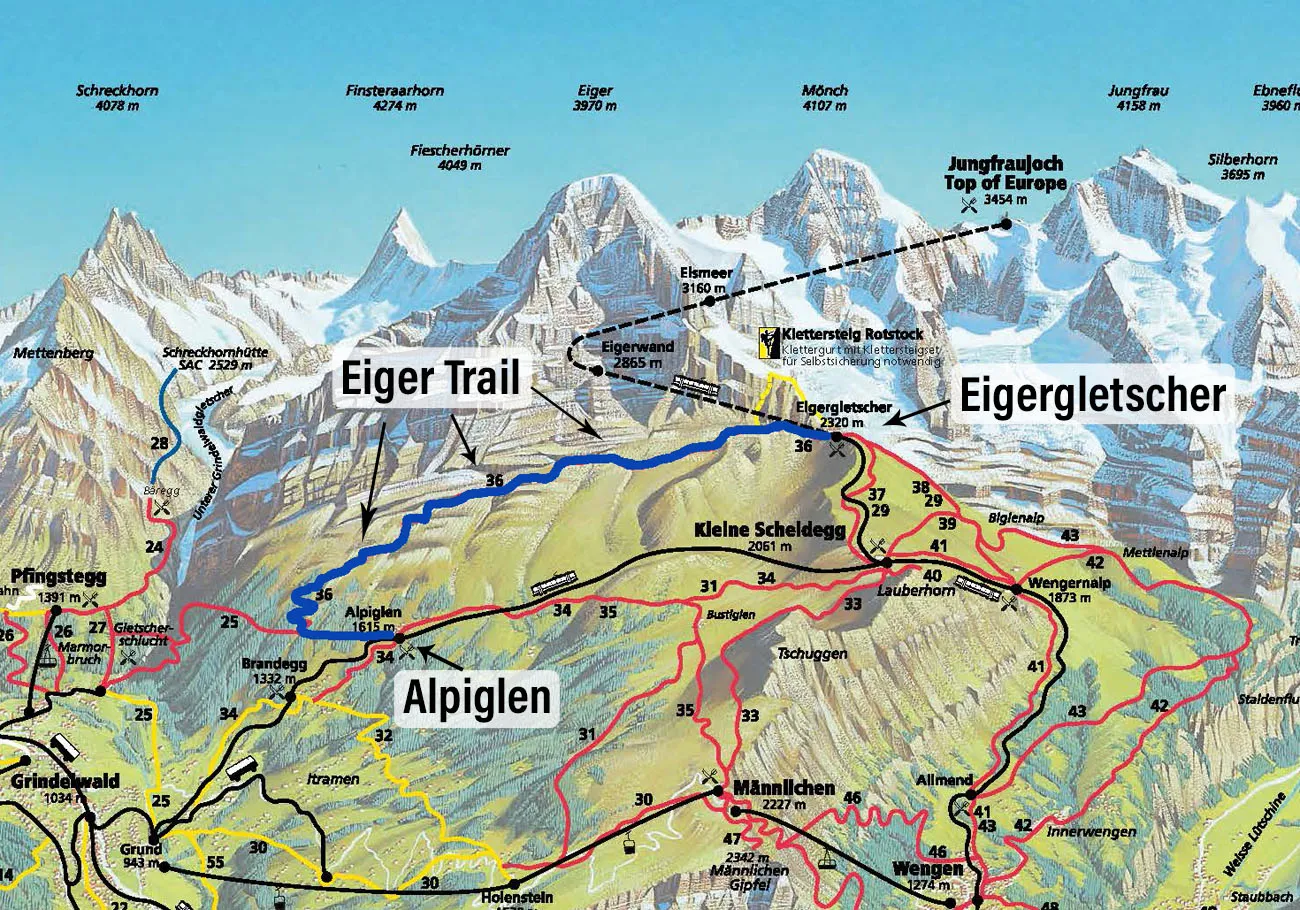 Map Switzerland