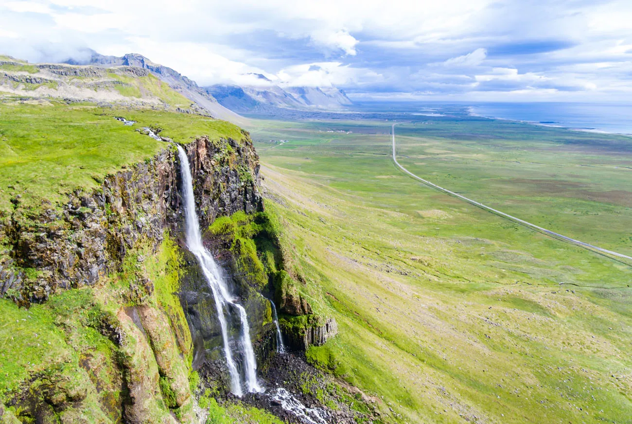 Bjarnarfoss Snaefellsnes Peninsula