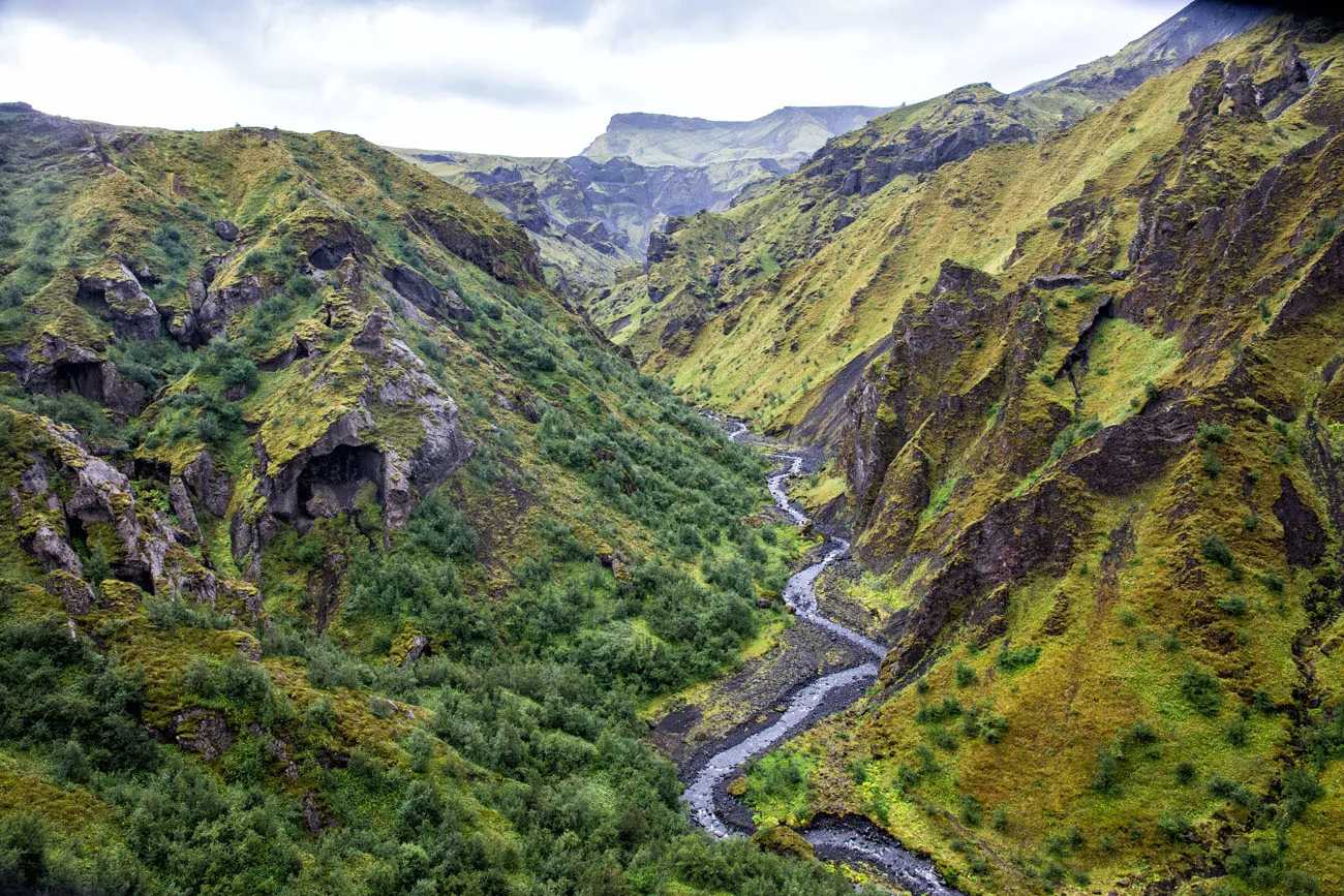 Hvannargil Canyon