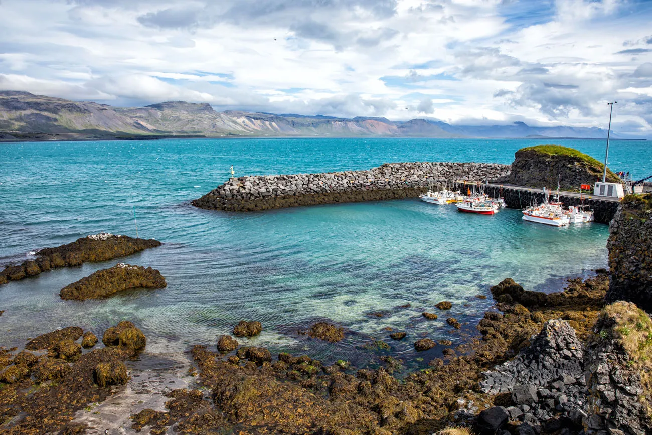 Port Arnarstapi Snaefellsnes Peninsula