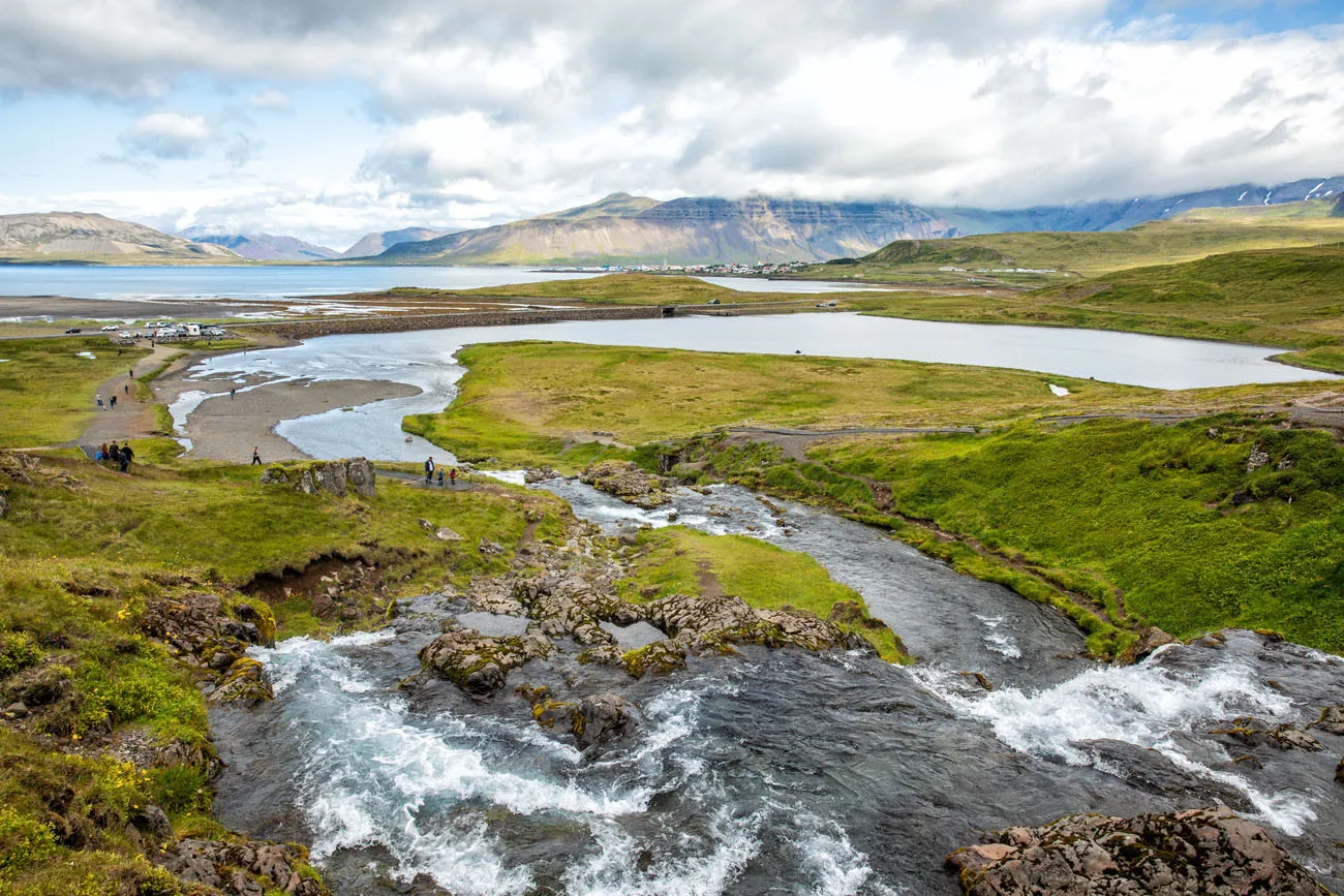 View from Kirkjufellsfoss