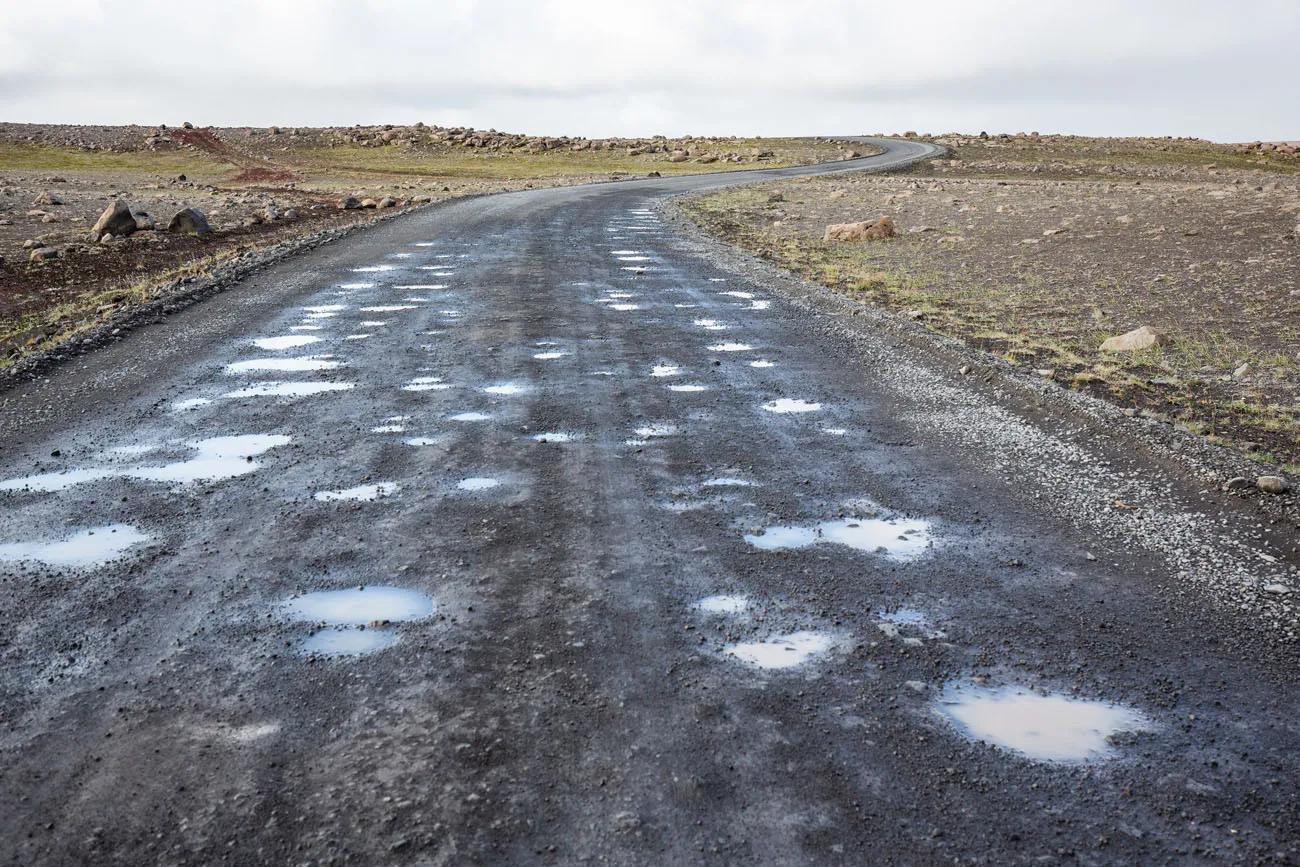 Dettifoss Dirt Road