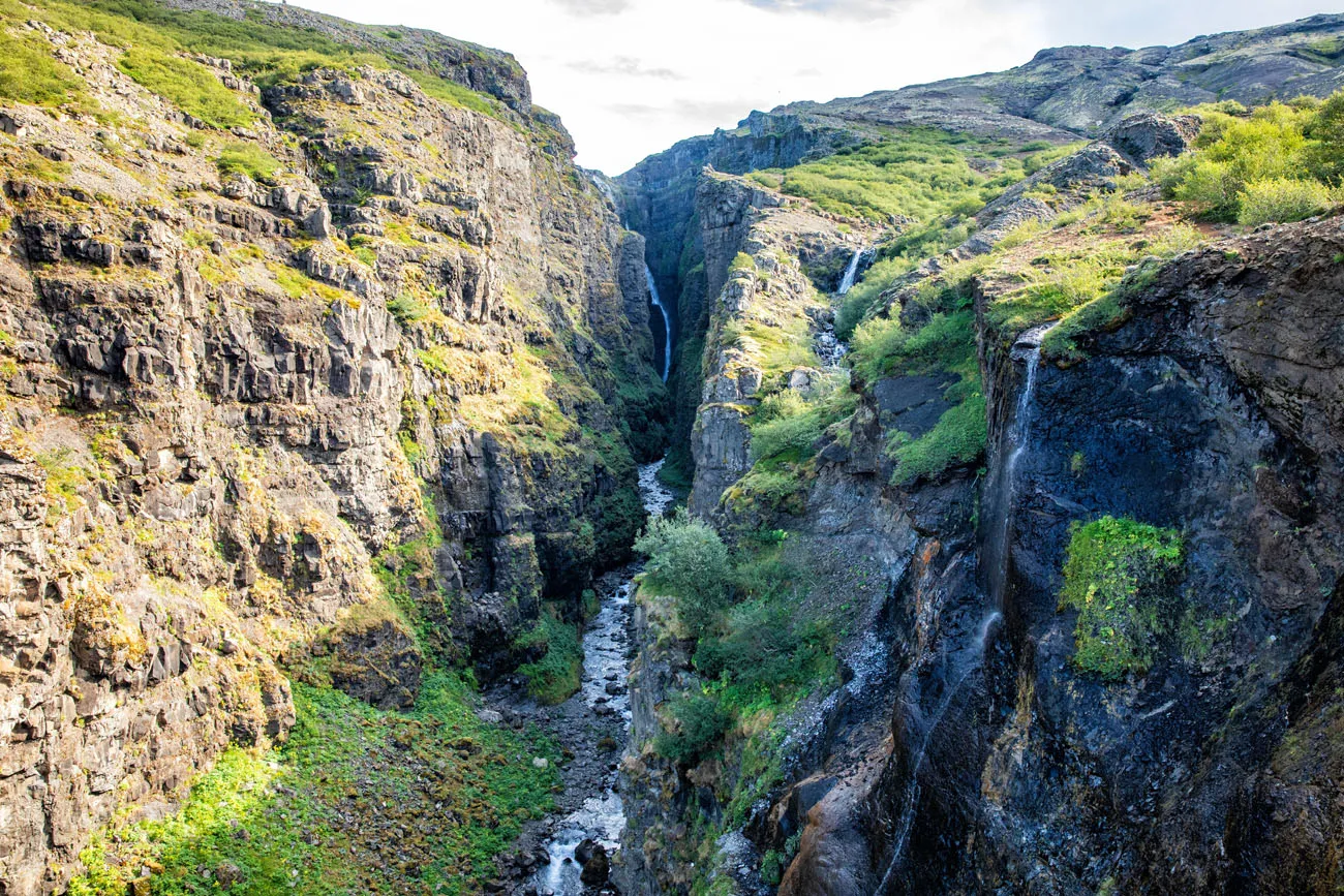 Glymur Falls View