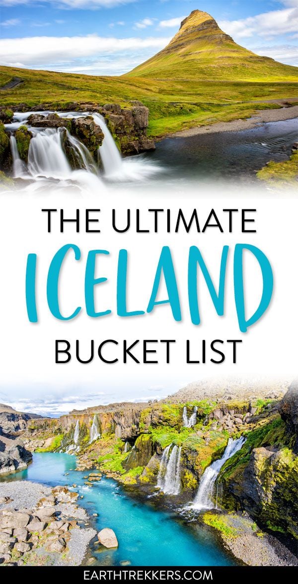 Iceland Bucket List