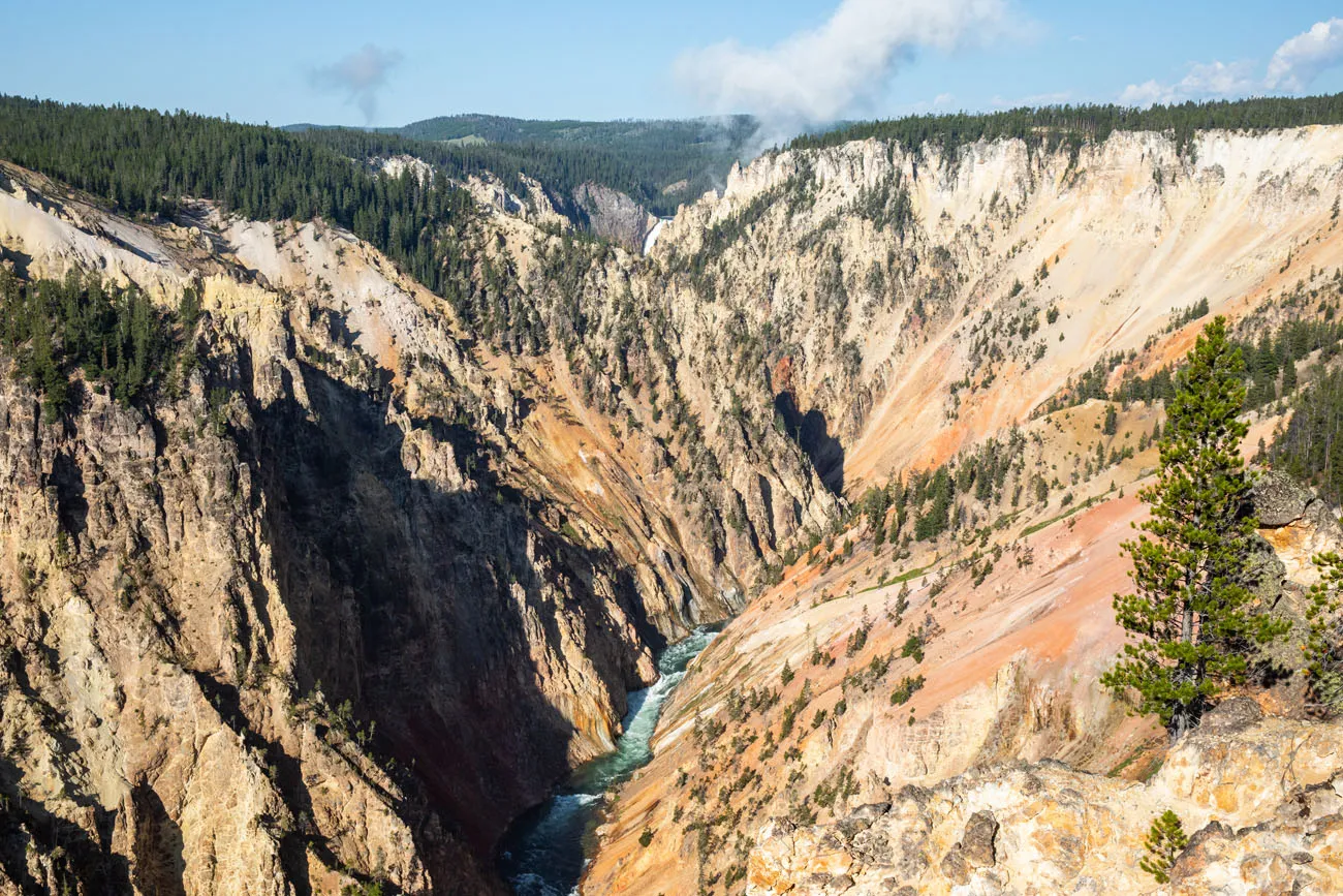 Inspiration Point best things to do in Yellowstone