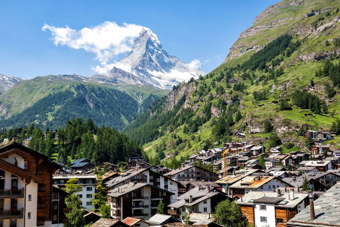 Matterhorn from Gornergrat Railway