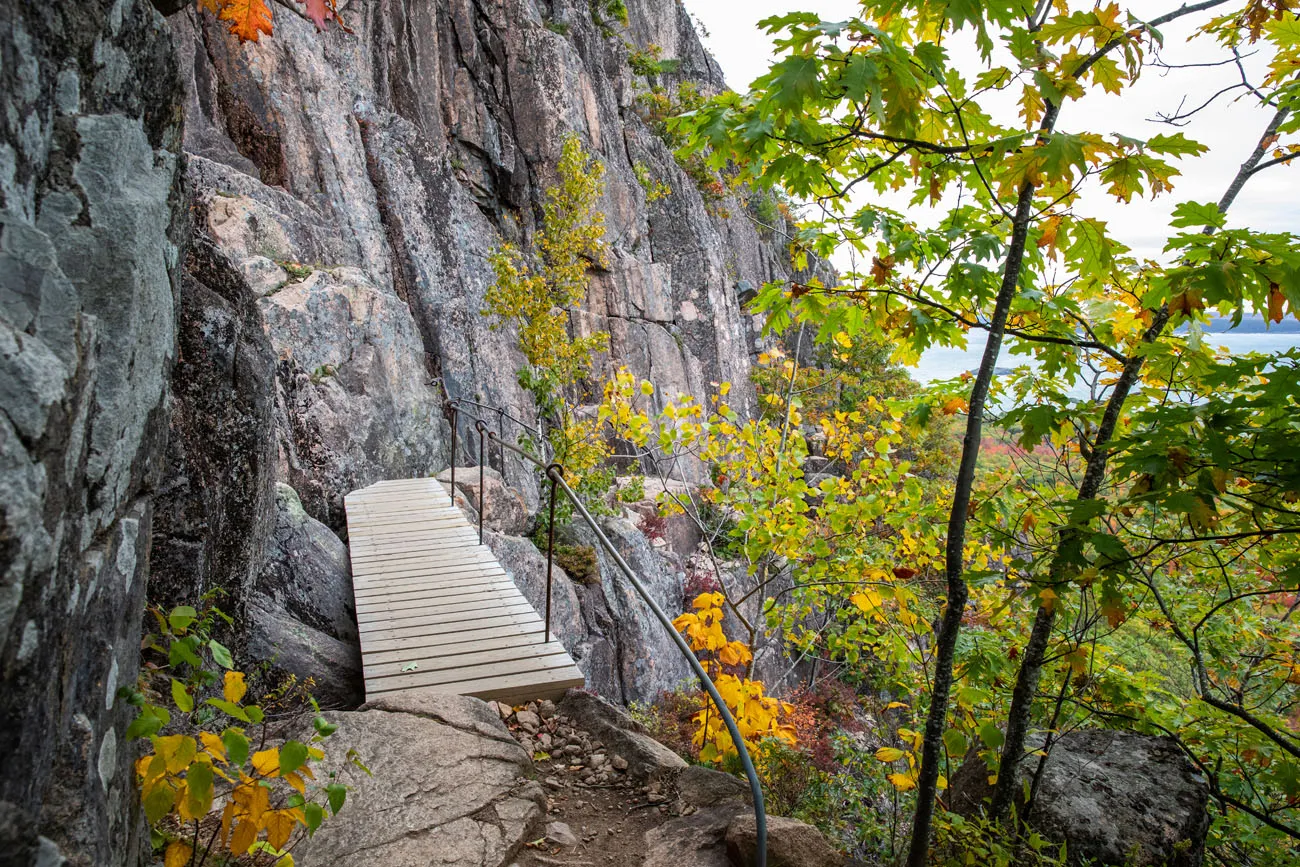 Wooden Bridge Precipice