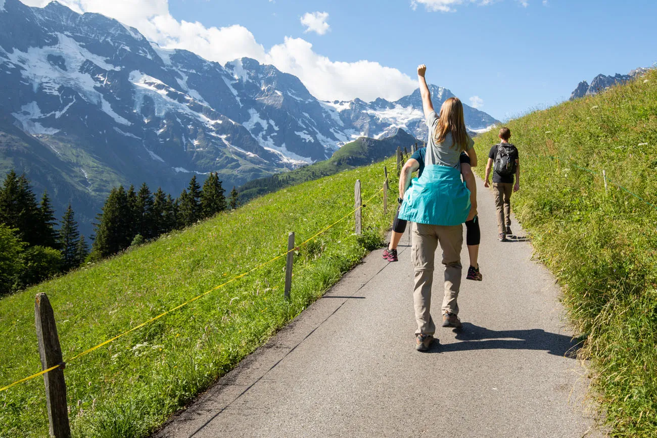 On the Northface Trail