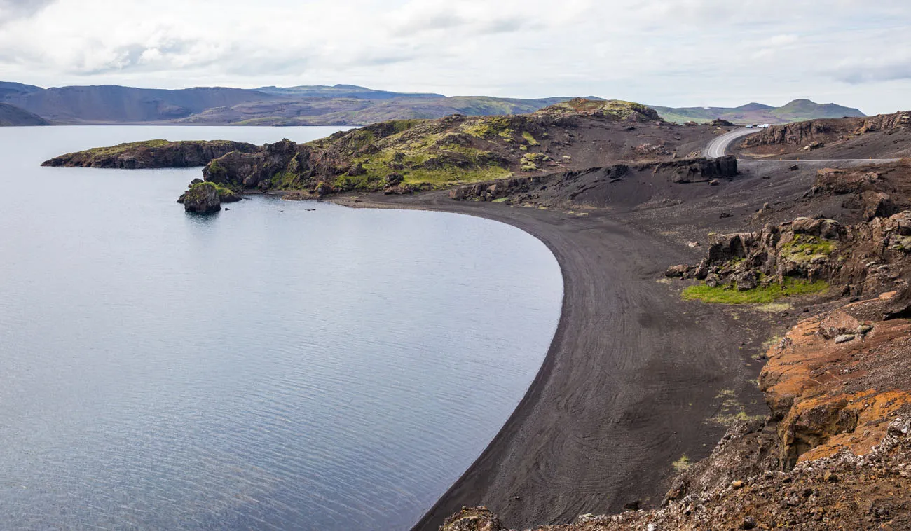 Reykjanes Black Sand Beach 10 days in Iceland itinerary