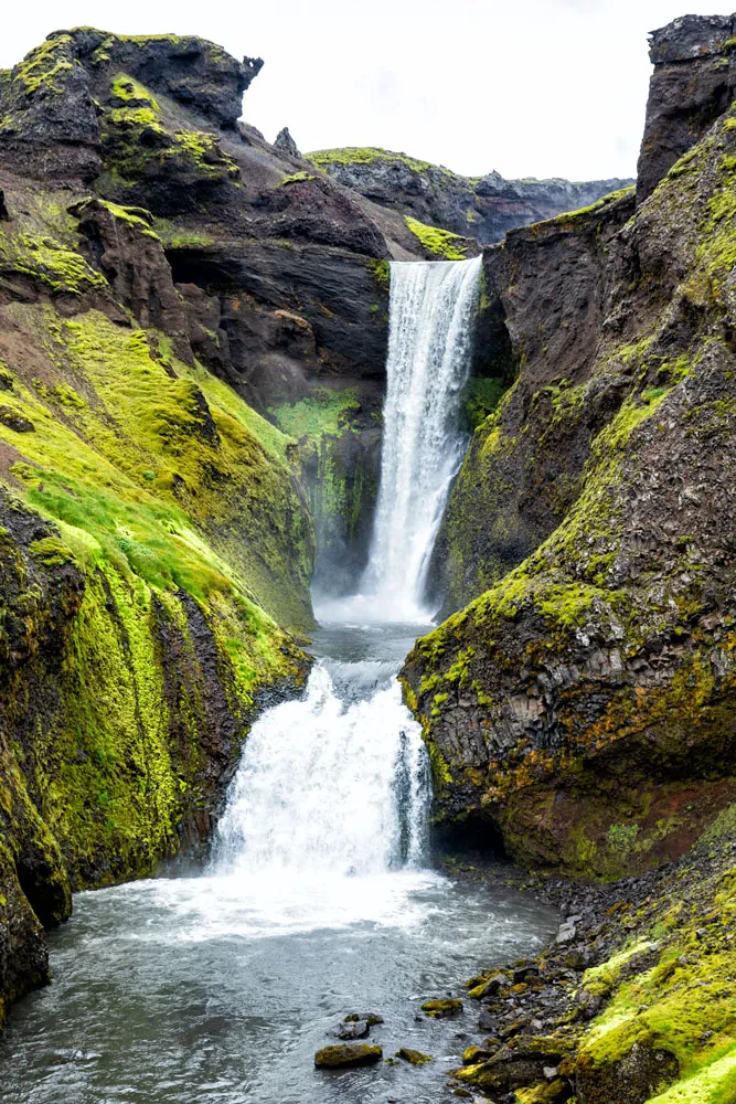 Skogafoss Waterfall hike