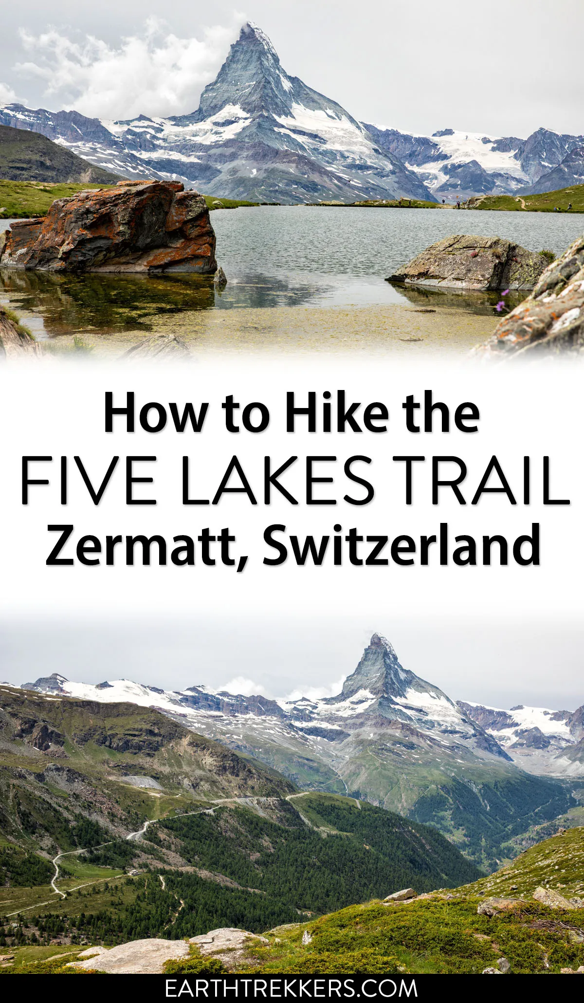 Five Lakes Trail Zermatt Switzerland