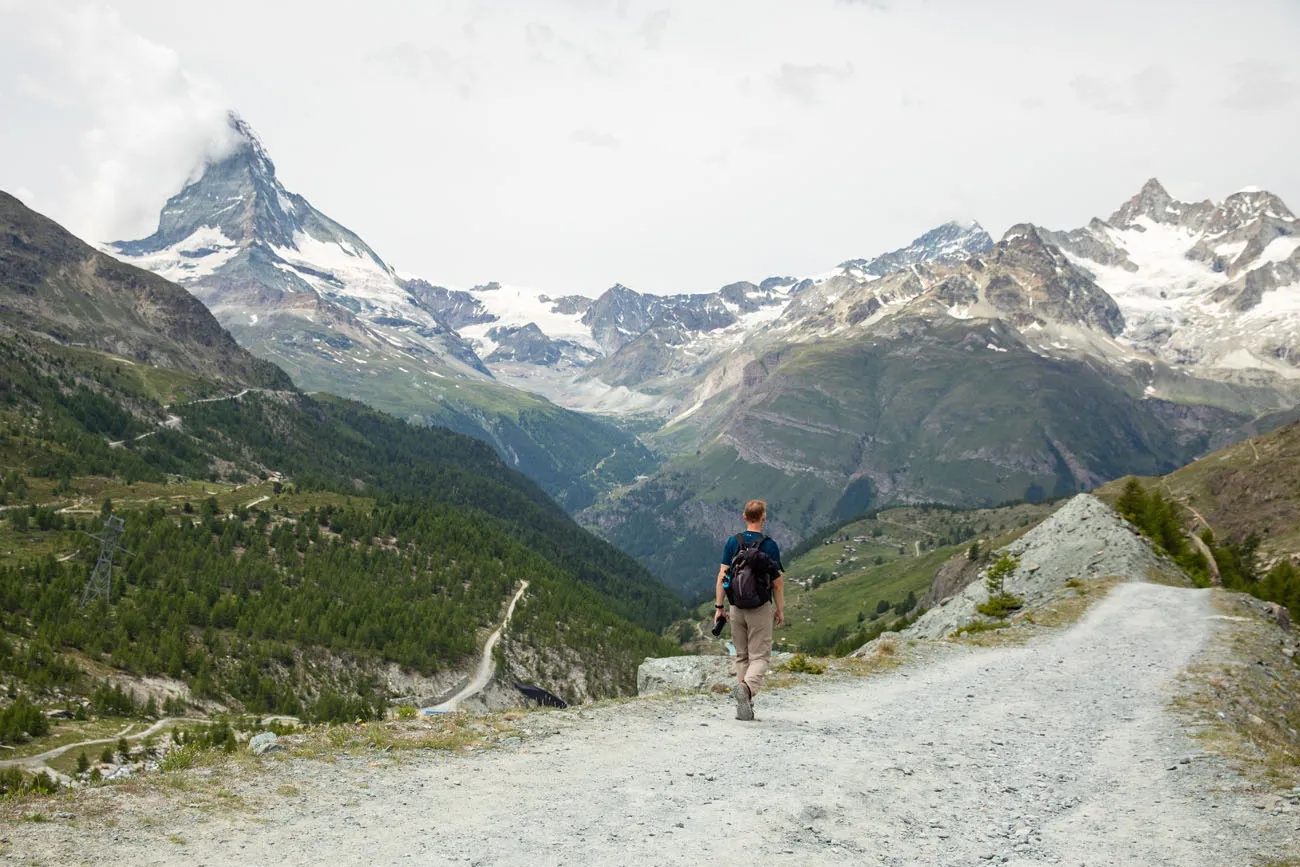 Hiking the Five Lakes Trail Zermatt