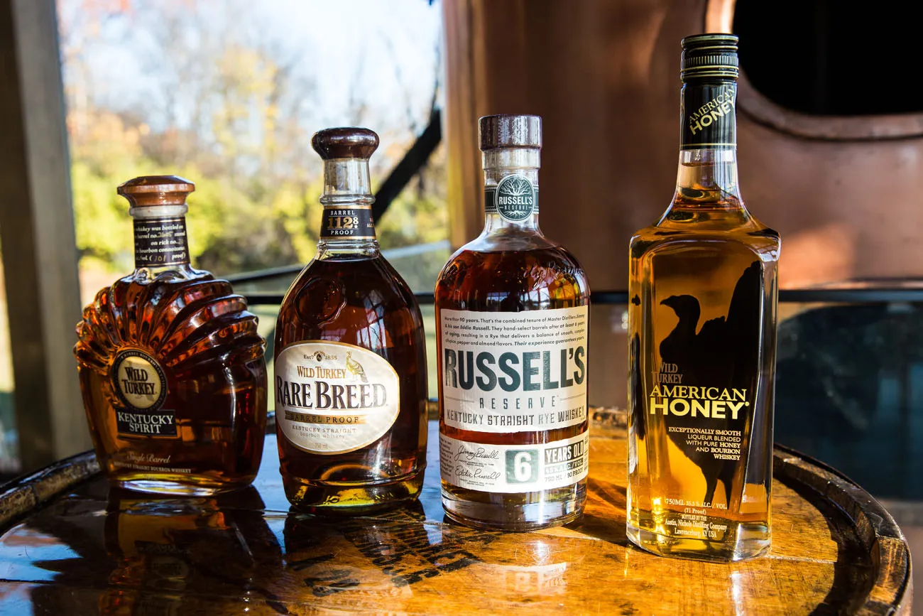 Wild Turkey Kentucky Bourbon Trail itinerary