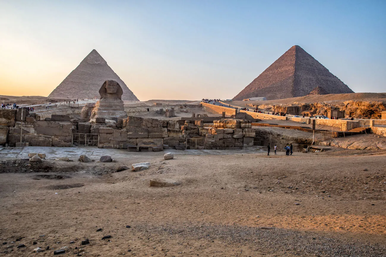 Giza Plateau Sunset