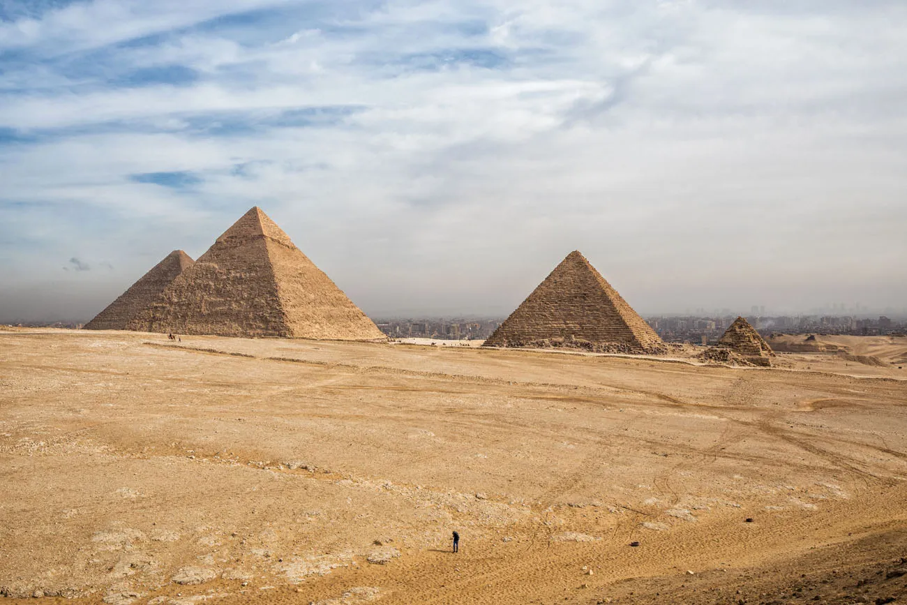 Giza Pyramids Panoramic View